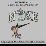 Nike Buzz 1112 Embroidery File 6 sizes