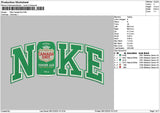 Nike Canada 01 Embroidery File 6 sizes