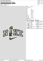 Nike Carl V02 Embroidery File 6 sizes