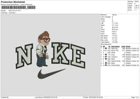 Nike Carl V02 Embroidery File 6 sizes