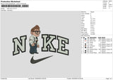 Nike Carl V02 Embroidery File 6 sizes