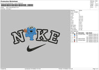 Nike Cookie M Embroidery File 5 sizes