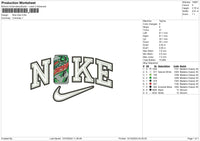 Nike Dew Embroidery File 6 sizes