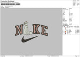 Nike Duchess Embroidery File 5 sizes