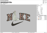 Nike Duchess Embroidery File 5 sizes