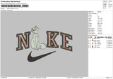 Nike Duchess Embroidery File 5 sizes
