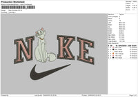 Nike Duchess Embroidery File 5 sizes