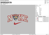 Nike Florida Embroidery File 6 sizes