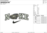 Nike Ford Embroidery File 6 sizes