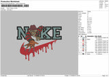 Nike Freddy V3 Embroidery File 7 sizes