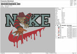 Nike Freddy V3 Embroidery File 7 sizes