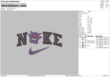 Nike Ganger Embroidery File 5 sizes