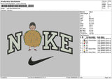 Nike Burger Embroidery File 6 sizes