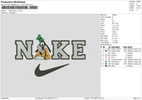 Nike Goofy Embroidery File 6 sizes