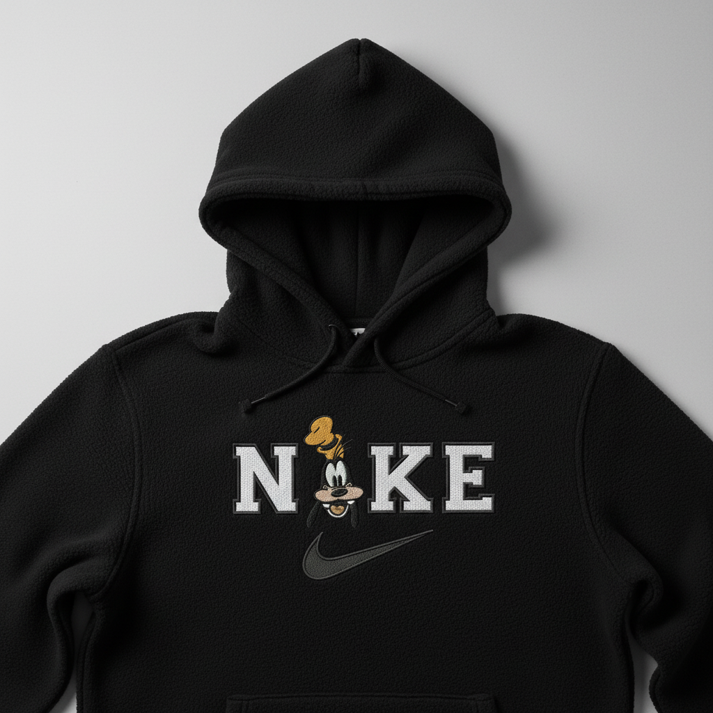 Nike Goofy V2 Embroidery File 6 sizes