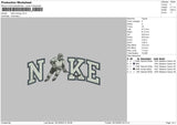 Nike Hockey Emboidery File 5 Sizes