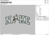 Nike Hockey Emboidery File 5 Sizes