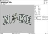 Nike Hockey Emboidery File 5 Sizes