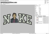 Nike Ian Somerhalder Embroidery File 5 sizes