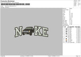 Nike Isuzu D Embroidery File 6 sizes