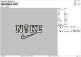 Nike Jack Chibi Embroidery File 6 sizes