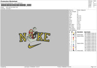 Nike Jacksally Embroidery File 6 sizes