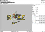 Nike Jacksally Embroidery File 6 sizes