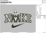 Nike Jack V2 Embroidery File 6 sizes