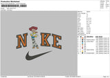 Nike Jessie Embroidery File 6 sizes