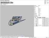 Nike Kakashi Embroidery File 7 size
