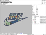 Nike Kakashi Embroidery File 7 size