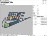 Nike Kakashi Embroidery File 7 size
