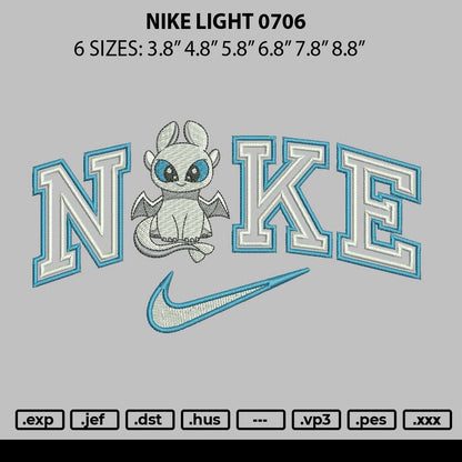 Nike Light 0706 Embroidery 6 sizes