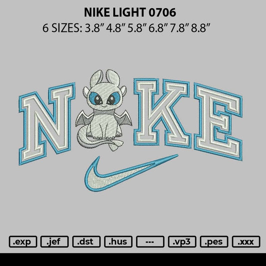Nike Light 0706 Embroidery 6 sizes