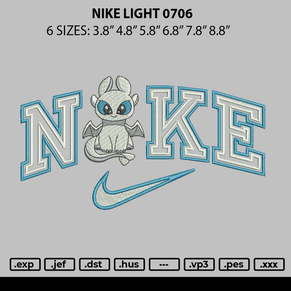 Nike Light 0706 Embroidery 6 sizes