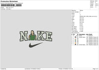 Nike Loki Embroidery File 6 sizes