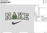Nike Loki Embroidery File 6 sizes