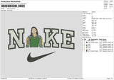 Nike Loki Embroidery File 6 sizes