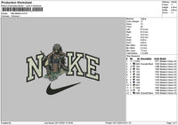 Nike Madara Embroidery File 6 sizes