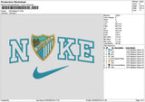 Nike Malaga Embroidery File 6 sizes