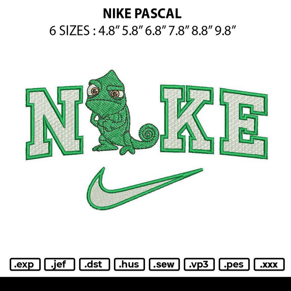 Nike Pascal Embroidery File 6 sizes