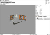 Nike Plane Embroidery File 6 sizes