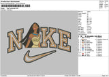 Nike Pocahontas03 Embroidery File 6 sizes