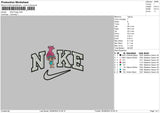 Nike Poppy Embroidery File 6 sizes