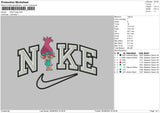 Nike Poppy Embroidery File 6 sizes