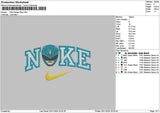 Nike Rangerblue Embroidery File 6 sizes