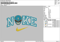 Nike Rangerblue Embroidery File 6 sizes