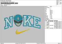 Nike Rangerblue Embroidery File 6 sizes