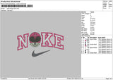 Nike Rangerpink Embroidery File 6 sizes