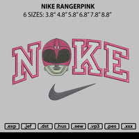 Nike Rangerpink Embroidery File 6 sizes